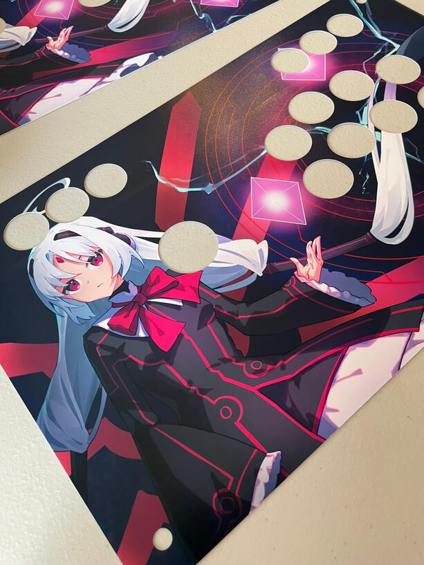 Fight Stick art insert